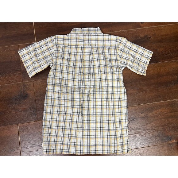 Well Dressed Wolf Boys Size 12 Yellow Plaid Button Down Shirt, NWT! - Picture 6 of 6